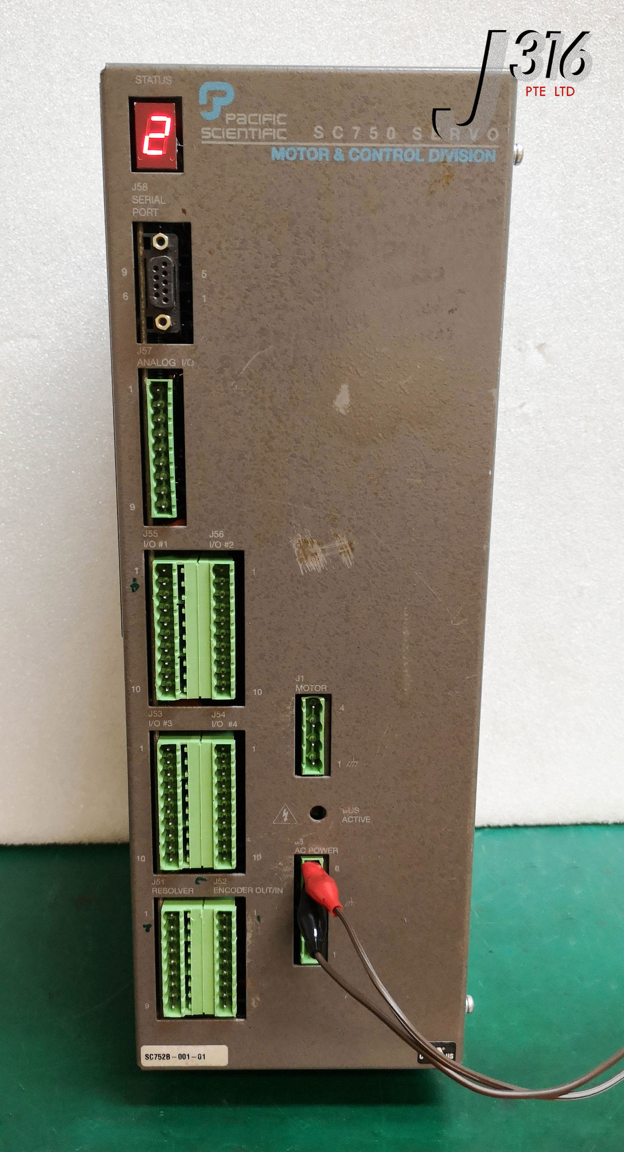 リクエスト 14899 PACIFIC SCIENTIFIC SC750 SERIES SERVO DRIVE,115/230V,1 - 3PH